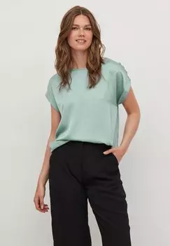 Базовая футболка VIELLETTE VILA, зеленый