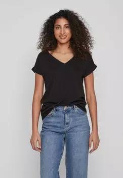 Базовая футболка VILA, черный