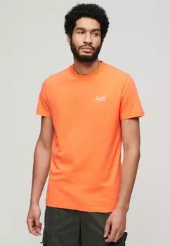 Базовая футболка VINTAGE LOGO EMB Superdry, апельсин
