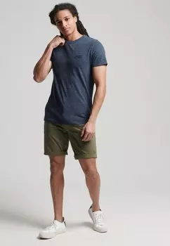 Базовая футболка VINTAGE LOGO EMB Superdry, деним