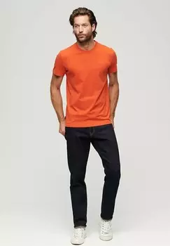 Базовая футболка VINTAGE LOGO EMBROIDERED Superdry, оранжевый