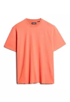 Базовая футболка Vintage Mark Superdry, коралл
