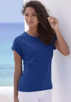 Базовая футболка Vivance, цвет Royalblau