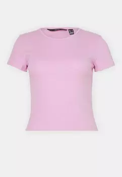 Базовая футболка Vmchloe Vero Moda, бонбон