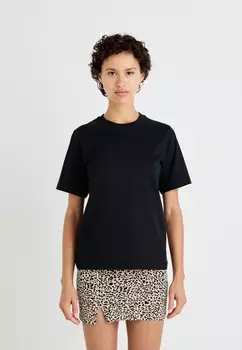 Базовая футболка VMDEMI ONECK Vero Moda, черный