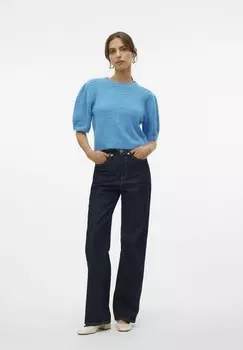 Базовая футболка VMNOVAH Vero Moda, синий
