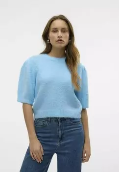 Базовая футболка VMNOVAH Vero Moda, синий