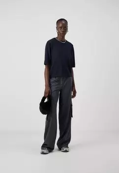 Базовая футболка VMSILJE 2/4 Vero Moda Tall, синий