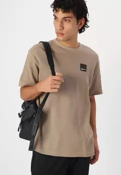 Базовая футболка WAFFLE TEE Karl Lagerfeld Jeans, бежевый