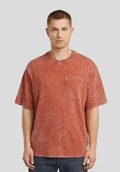 Базовая футболка WASH BOXY G-STAR, красный