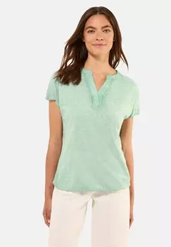 Базовая футболка WASHED-OPTIK Cecil, металлик зеленый