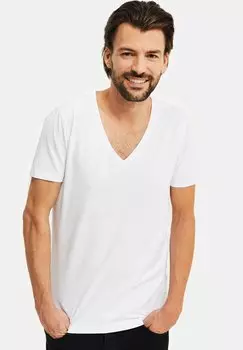 Базовая футболка WE Fashion, белая