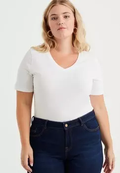 Базовая футболка WE Fashion, белый