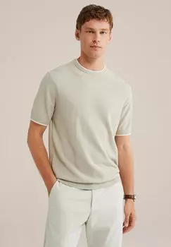 Базовая футболка WE Fashion, бежевый