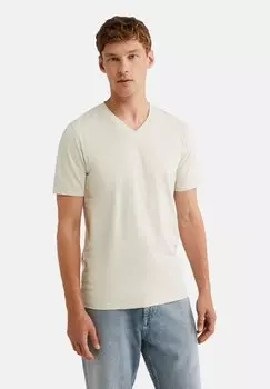 Базовая футболка WE Fashion, бежевый