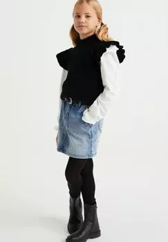 Базовая футболка WE Fashion, черная