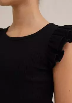 Базовая футболка WE Fashion, черная