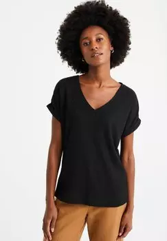 Базовая футболка WE Fashion, черный