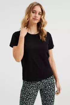 Базовая футболка WE Fashion, черный