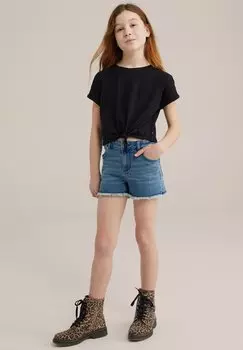 Базовая футболка WE Fashion, черный