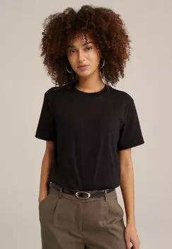 Базовая футболка WE Fashion, черный