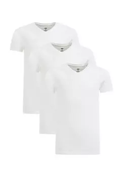 Базовая футболка WE Fashion, цвет Biay