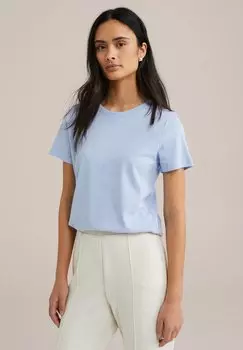 Базовая футболка WE Fashion, цвет Slate Blue