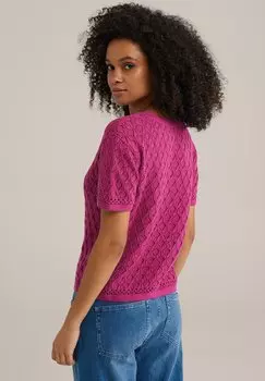 Базовая футболка WE Fashion, фиолетовый