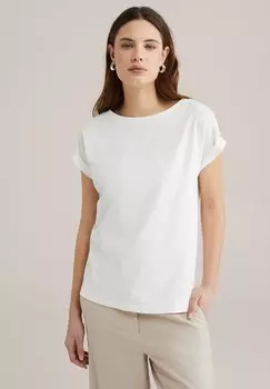 Базовая футболка WE Fashion, кремовый