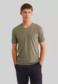 Базовая футболка WE Fashion, оливковый