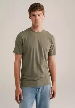 Базовая футболка WE Fashion, оливковый
