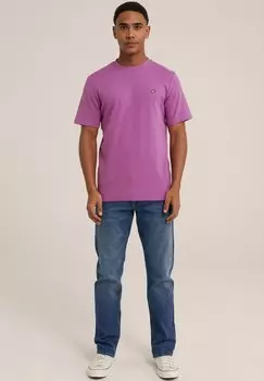 Базовая футболка WE Fashion, розовая