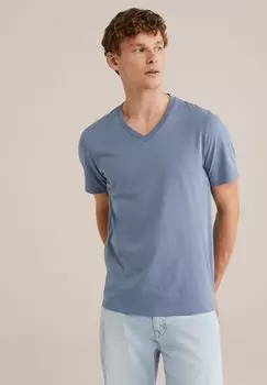 Базовая футболка WE Fashion, синий