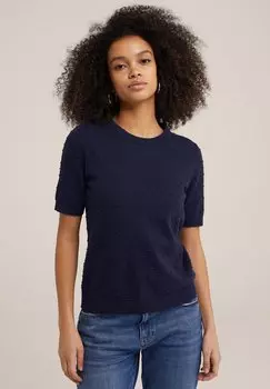 Базовая футболка WE Fashion, синяя