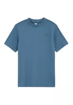 Базовая футболка WE Fashion, светло-голубой