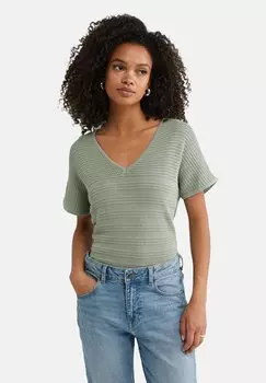 Базовая футболка WE Fashion, светло-зеленый