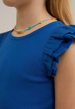 Базовая футболка WE Fashion, темно-синий