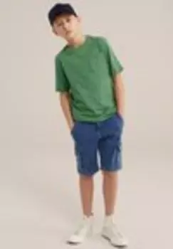 Базовая футболка We Fashion, зеленый