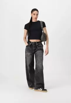 Базовая футболка Weekday, черный