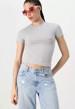 Базовая футболка Weekday, серый