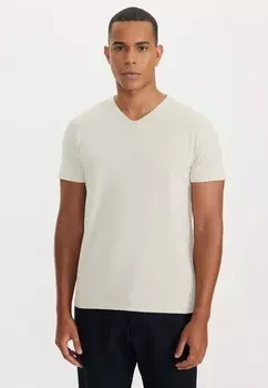 Базовая футболка WESTMARK LONDON, бежевая