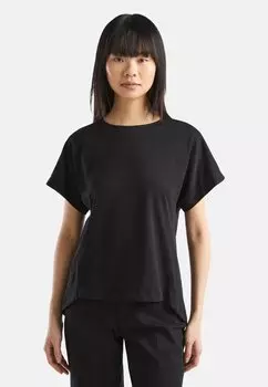 Базовая футболка WITH KIMONO SLEEVES United Colors of Benetton, цвет black
