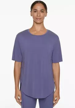 Базовая футболка WITH ROUND NECK OYSHO, фиолетовый