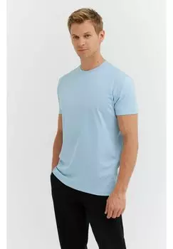 Базовая футболка WLCZANKA, светло-синий