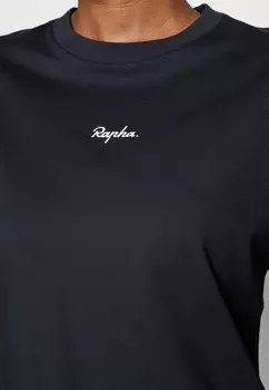 Базовая футболка Womens Rapha, чёрная/белая