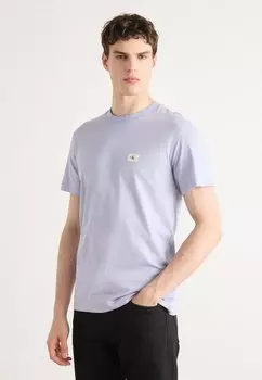 Базовая футболка WOVEN LABEL REGULAR TEE Calvin Klein Jeans, лиловый