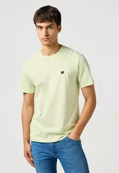 Базовая футболка Wrangler, светло-зеленый