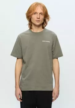 Базовая футболка WWBOBBY WOOD WOOD, оливковый