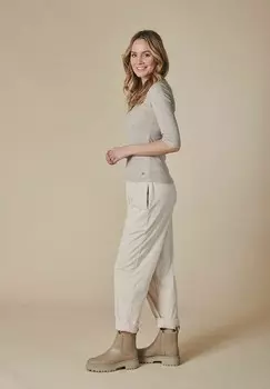 Базовая футболка ZHANYON Zhrill, бежевый