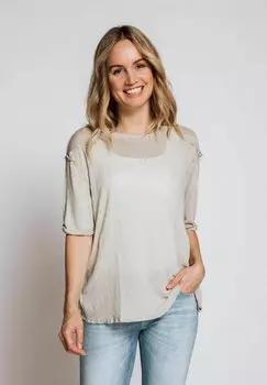 Базовая футболка ZHRIKKA Zhrill, бежевый